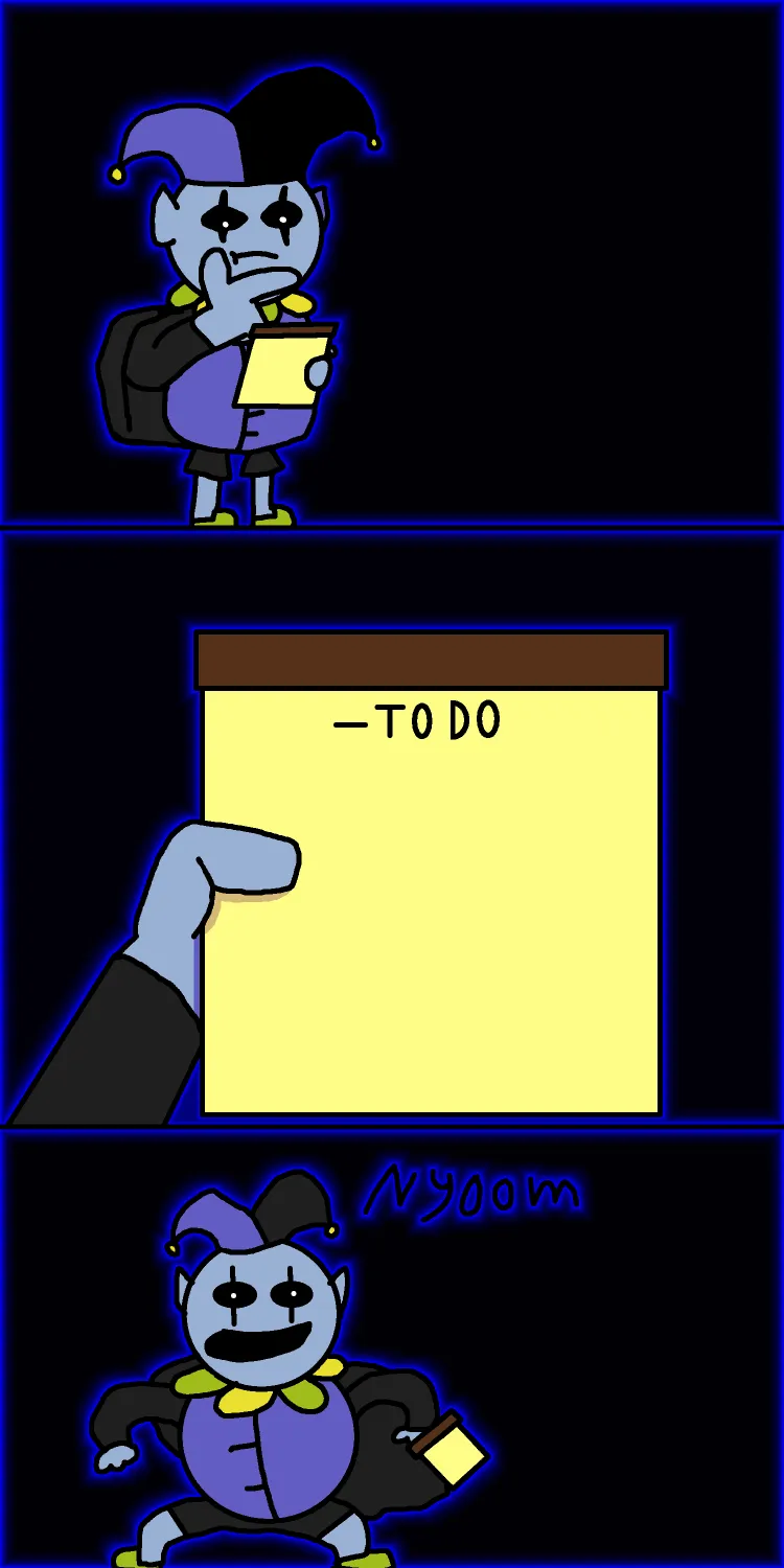 jevil's to-do list 