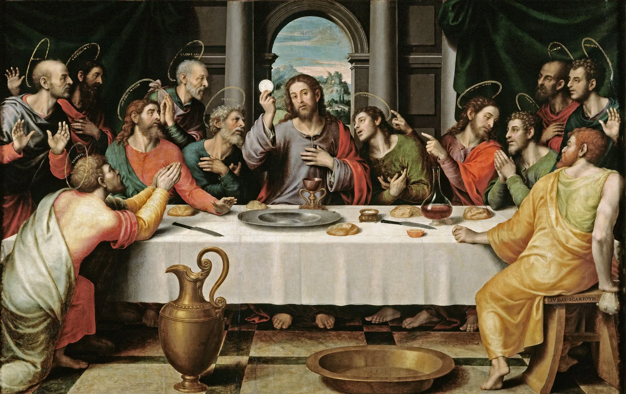 last supper jesus 