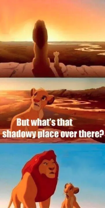 lion king light touches shadowy place kek 