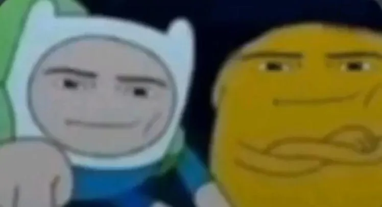 man face adventure time 