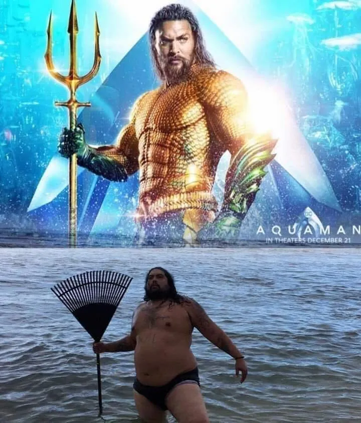 me vs reality - aquaman 