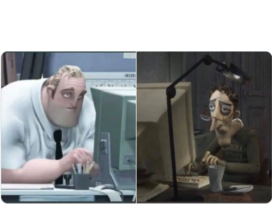 mr incredible office 