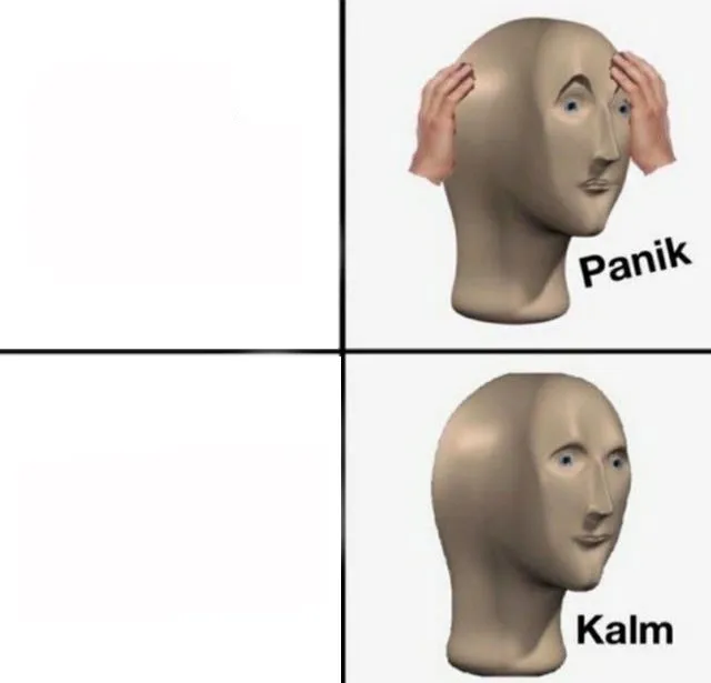 panik kalm 