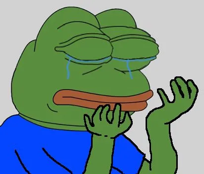 pepe cry 