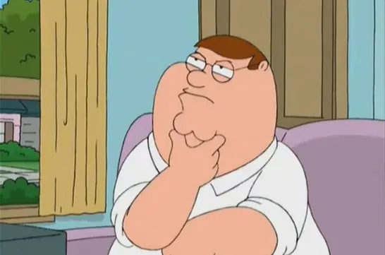 peter griffin thinking 