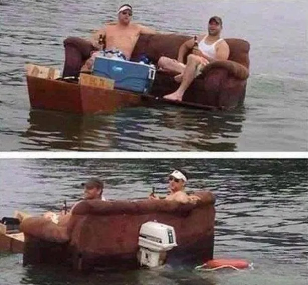 redneck boat 