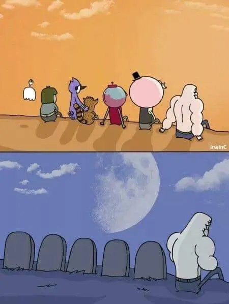 regular show everyone dies 
