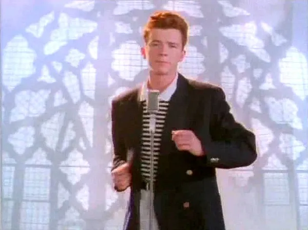 rickrolling 