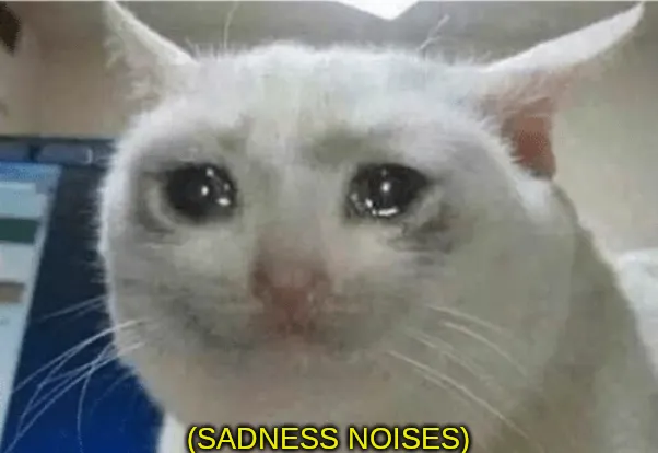 sadness noises 