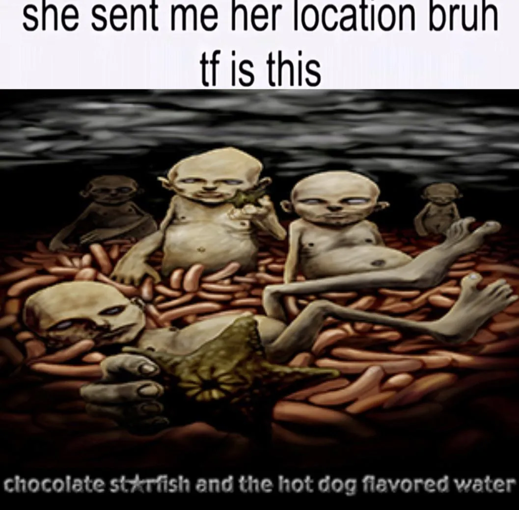 she sent me her location bruh tf is this