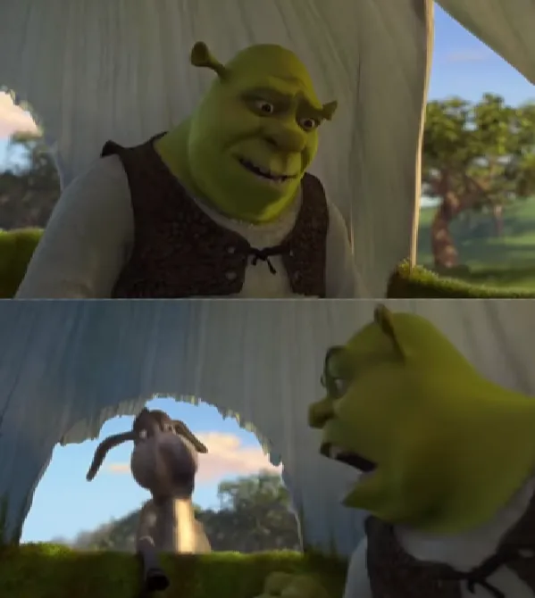shrek (will you stop for 5 minutes) 