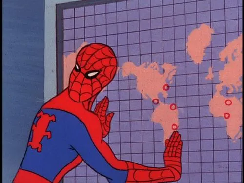 spiderman map 
