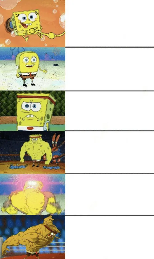 spongebob strong 