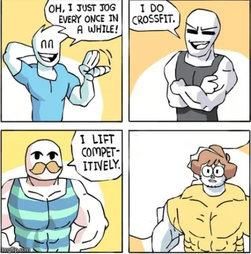 strong men comic 