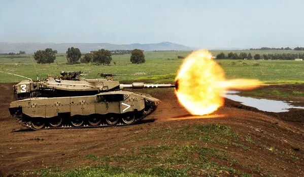tank shooting pew 