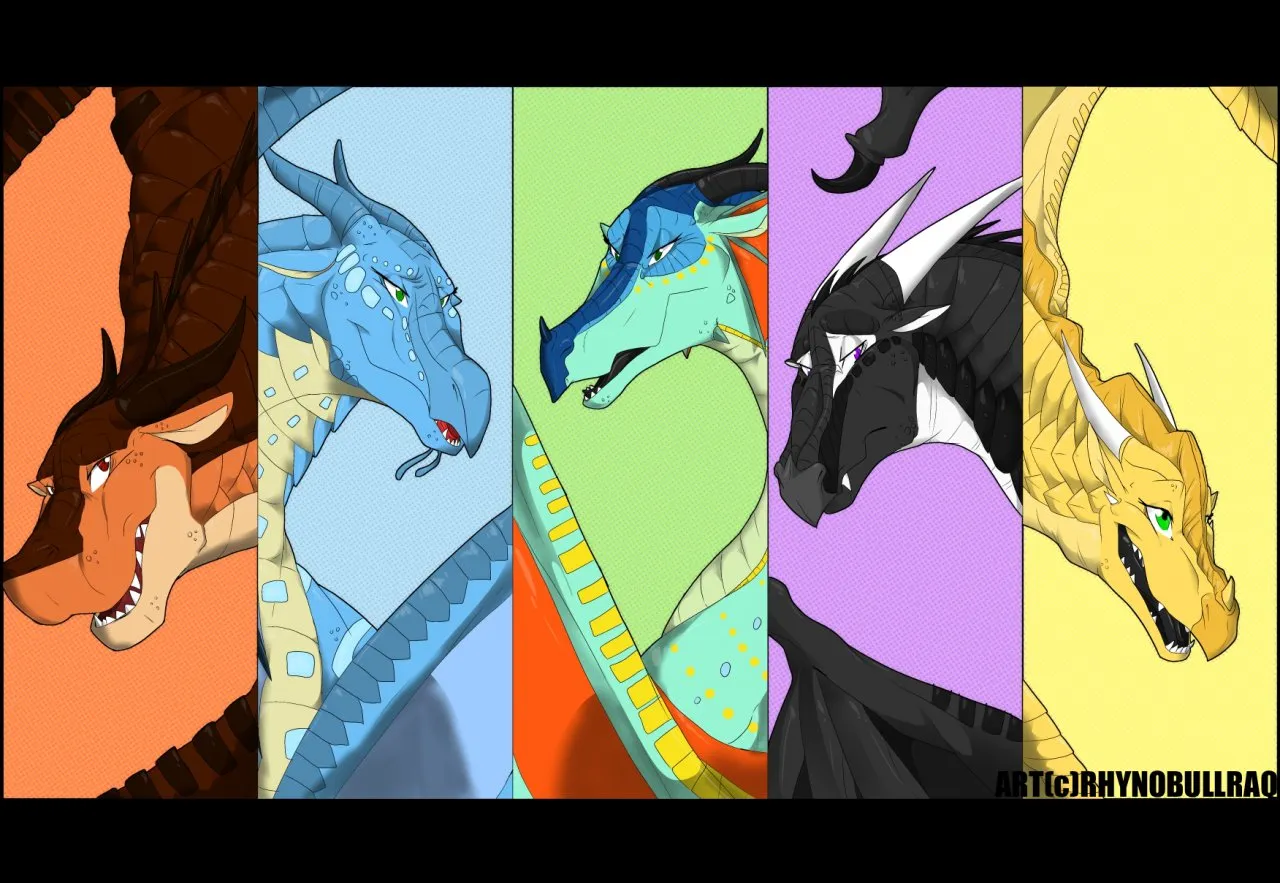 the dragonnettes of wof (please use five for best) 
