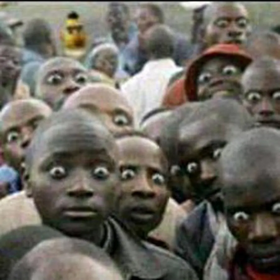 these how people look when they see soldiers passing by 