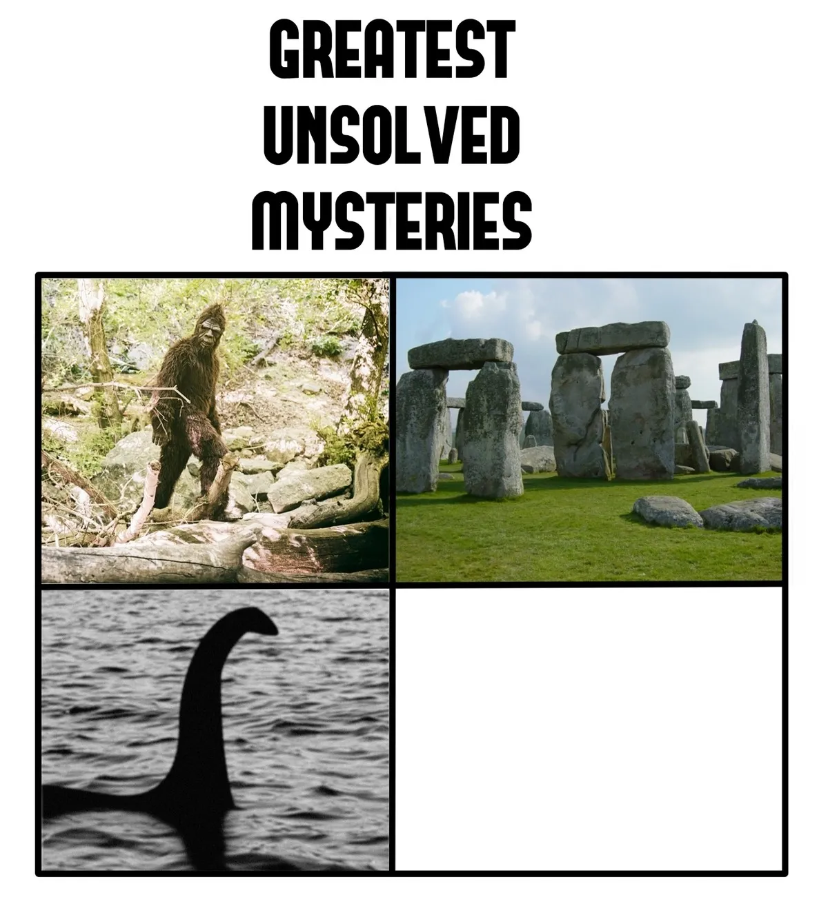 unsolved mysteries 