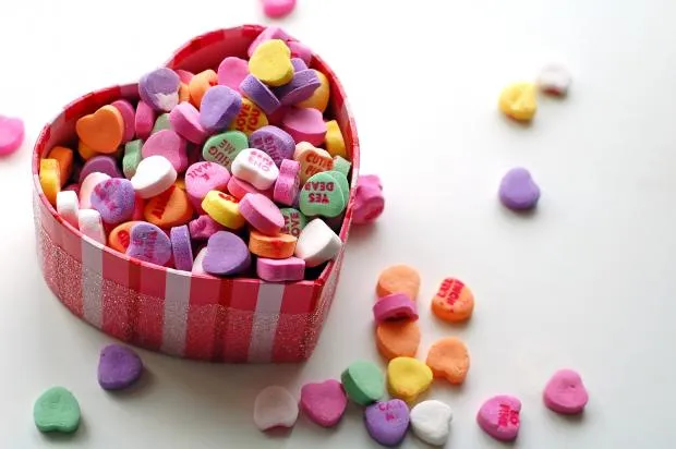 valentine conversation hearts 