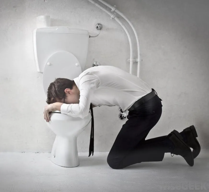 vomiting politician 