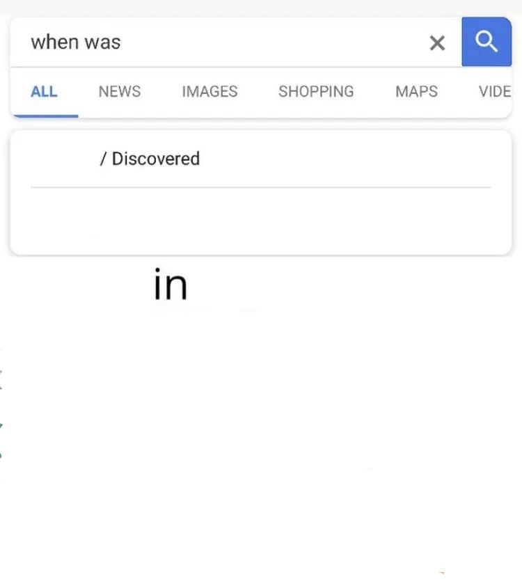 when was...invented/discovered 