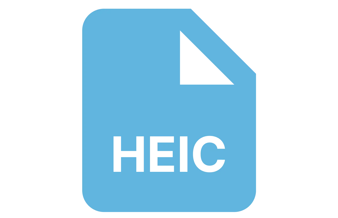 Icône de fichier au format heic