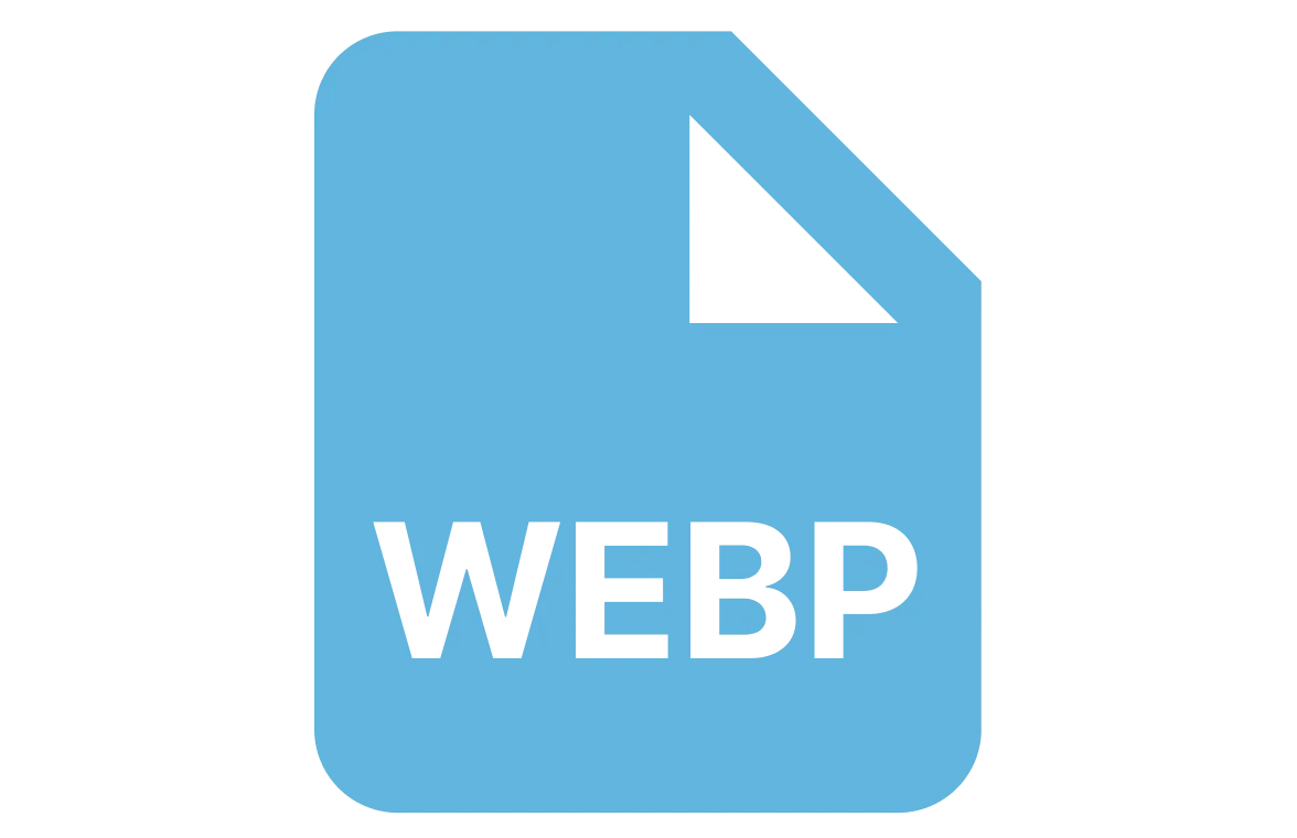 webp प्रारूप में फ़ाइल प्रतीक
